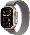 Умные часы Watch Ultra 2 49mm Titanium Case with Green/Gray Trail Loop (MRF33) MRF33 - фото 76900