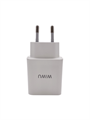 Сетевое зарядное устройство WIWU USB-C, 20W, белый 4665299807405 - фото 77140
