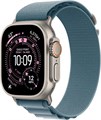 Умные часы Watch Ultra 3 49mm Natural Titanium Case with Light Blue Alpine Loop 4665299810038 - фото 79534